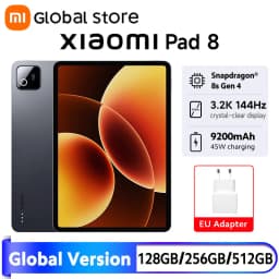 New Xiaomi Pad 8 Global Version 11.2" 144Hz display Snapdragon® 8s Gen 4 Mi tablet 13MP Camera 9200mAh 45W turbo charging