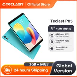 Teclast P85 Android 15 Tablet 8 Inch IPS 3+6GB RAM 64GB ROM A333 5-core Widevine L1 Wi-fi 6 Type-C 5000mAh Tablet PC Metal Body