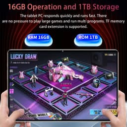 2026 Global New 16GB 1TB 10.36 inch tablet Android 13 Pad 14 core2 4K HD 5G WIFI Bluetooth 20000mAh tablets