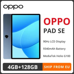 Original OPPO Pad SE Tablet 4GB 128GB MediaTek Helio G100 90Hz LCD Display 1920x1200 Resolution 9340mAh Battery Facial Recognition