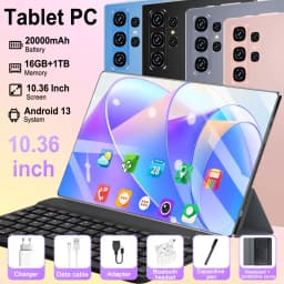 2026 Original Tablet 10.36 inch 20000mah Android 13 Global 16GB 1TB 5G Dual SIM WIFI 14 Core HD Full Screen Network Global GPS