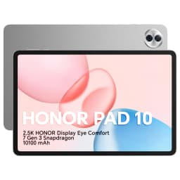 12.1-inch HONOR Pad 10, 120 Hz, HONOR Eye Comfort 2.5K display, 8 GB/256 GB, Wi-Fi, 10,100 mAh drums, 4 nm Snapdragon 7 Gen 3 processor, AI efficiency, 6 speakers, Android 15, gray