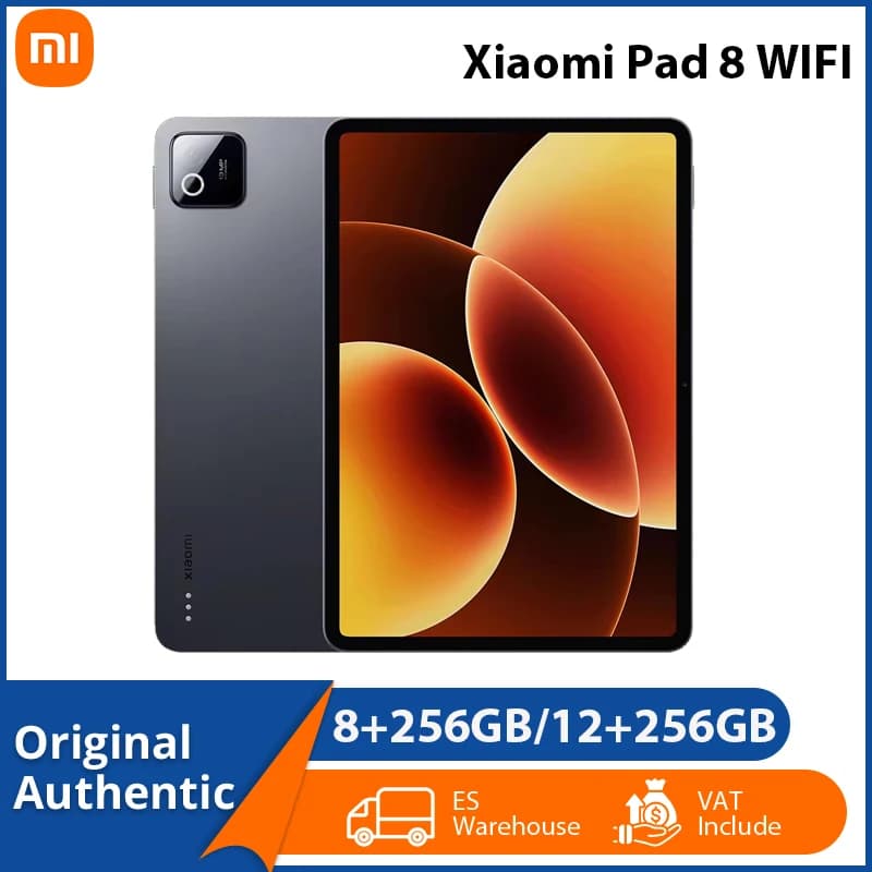 Xiaomi Pad 8 PC Tablet Snapdragon 8s Gen 4 Processor 11.2'' 3.2K 144Hz Display 9200mAh Battery 13M Camera Pad