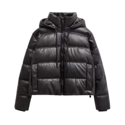 2025 Winter New Product Women's Clothing Imitation Leather PU Cotton Jacket Windproof and Waterproof Thick Jacket Loose Jacket