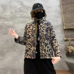 Hot Autumn Winter Arts Style Women Long Sleeve Vintage Short Coat Patchwork Cotton M-5XL Linen Single Breasted Thicken Jackets