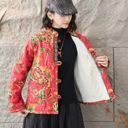 Hot Autumn Winter Arts Style Women Long Sleeve Vintage Short Coat Patchwork Cotton M-5XL Linen Single Breasted Thicken Jackets