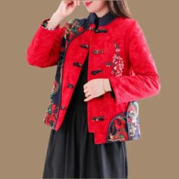 Hot Autumn Winter Arts Style Women Long Sleeve Vintage Short Coat Patchwork Cotton M-5XL Linen Single Breasted Thicken Jackets