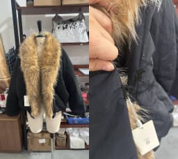 Women Long Puffer Coat Faux Fur Hood Drawstring Waist Zip Up Button Thick Warm Maxi Padded Jacket 2026 Winter Chic Casual Outfit