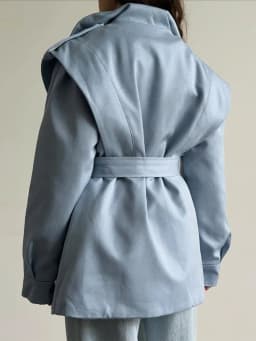 Women Kimono Style Padded Coat Lapel Collar Waist Belt Loose Mid‑Length Warm Cotton Jacket Casual Ladies 2026 Winter Outerwear