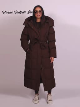 Fashion Hooded Lace Up Women's Long Cotton Jacket Loose Solid Zipper Stand Collar Warm Coat 2026 Winter Lady Thick Outwear New