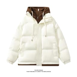 Winter Parkas Women 2025 New in Casual Thick Warm Jackets Hood Coats Solid Loose Female Down Outerwears Chaquetas Parkas Mujer