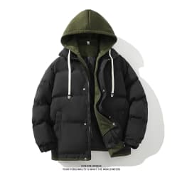 Winter Parkas Women 2025 New in Casual Thick Warm Jackets Hood Coats Solid Loose Female Down Outerwears Chaquetas Parkas Mujer