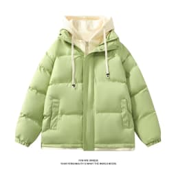 Winter Parkas Women 2025 New in Casual Thick Warm Jackets Hood Coats Solid Loose Female Down Outerwears Chaquetas Parkas Mujer
