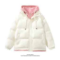 Winter Parkas Women 2025 New in Casual Thick Warm Jackets Hood Coats Solid Loose Female Down Outerwears Chaquetas Parkas Mujer