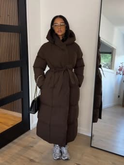 Women Detachable Triangle Shawl Long Puffer Coat Waist Tie Belted Stand Collar Oversize 2026 Casual Warm Winter Cotton Outerwear