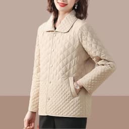 Mom's Outfit Splicing Together Winter Outwear Ladies Fashion Short ParkaTops Coat Spring Autumn Female Lingge Puffer Jacket