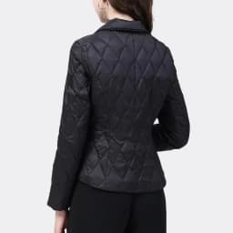 2025 Women Thin Parkas Coat Korean Female Long Sleeves Cotton Padded Jacket Winter Ladies Double-breasted Collar Puffer Outwear