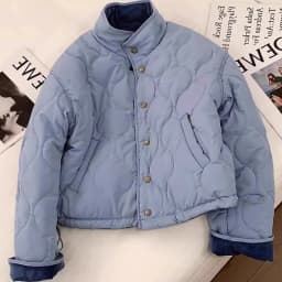 MEXZT Corduroy Parka Women Fashion Patchwork Puffer Jacket Winter Korean Down Coats Long Sleeve Casual Cotton Padded Outerwears