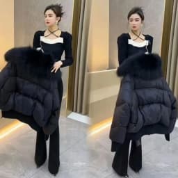 Fashion Women Long Sleeves Cotton Padded Coat Winter Solid Down Cotton Jacket 2025 Loose Casual Short Parkas Outwear Female