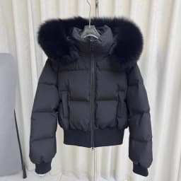 Y2k Vintage Long Sleeve Parka Faux Fur Collar Patchwork Women Casual American Retro Hooded Solid Coat Autumn Winter 2026