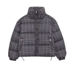 Casual Plaid Cotton Jacket For Woman Long Sleeves Loose Zipper Coats With Pocket Casual Street Versatile Winter New Warm Jacket