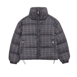 Casual Plaid Cotton Jacket For Woman Long Sleeves Loose Zipper Coats With Pocket Casual Street Versatile Winter New Warm Jacket