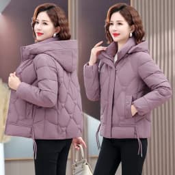 Winter Warm Thick Hooded Puffer Coat for Women L-4XL Windproof Russian Cold Weather Snow Jacket Middle Aged Mom Outerwear Cozy