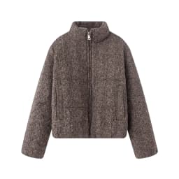 Parkas Jackets Women's Thick Warm Winter Coat zartins 2025 Outwear With Zipper Long Sleeve Knitted Jackets Woman Solid Coat Tops