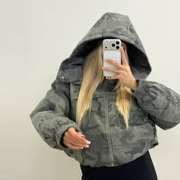 Street Printed Women's Thicken Coats Fashion Hooded Zipper Camouflage Thick Jacket Lady 2026 Autumn Winter Female Street Tops