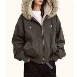 Fur Collar Hooded Parkas Y2k Harajuku Thicken Padded Jackets Casual Zipper Gothic Women&Men Winter Coats Punk Streetwear New кур