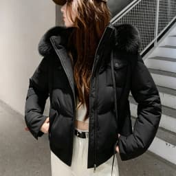 Fashion Multi Pockets Hooded Parkas for Women Winter Thick Warm Padded Jacket Female Solid Color Korean Cropped Puffer Jackets