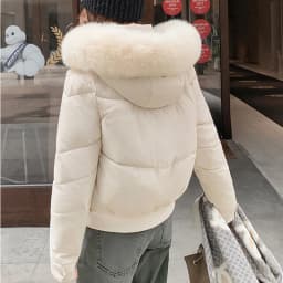 Fashion Multi Pockets Hooded Parkas for Women Winter Thick Warm Padded Jacket Female Solid Color Korean Cropped Puffer Jackets