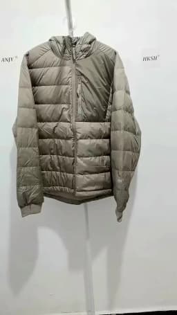 HKSH Outdoor Light Sport Color Contrast Hooded Down Jacket Women's Winter Mountain Leisure Waterproof Climbing Cotton Coat H2887