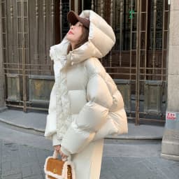 2026 New Women's Winter Short Hooded Puffer Jacket Korean Loose Thick Padded Jackets Female Lightweight Warm Solid Padded Parkas