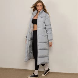 Women Long Coats Parkas Hooded Zipper Jackets Full Sleeve Thick Warm Y2k Streetwear Elegant Jacket Coat Autumn Winter 2026