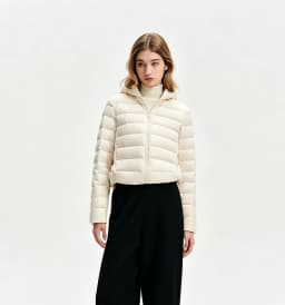 Lightweight Quilted Down Cotton Parkas Women Hooded Short Warm Couple Winter Coats Fashion Casual Outdoor Cozy Trendy Soft Warm