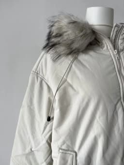 American Retro New Women Tops Parkas Coats Winter Fur Collar Hooded Long Sleeve Loose All Match Female Quilted Jacket Clothing