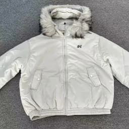 American Retro New Women Tops Parkas Coats Winter Fur Collar Hooded Long Sleeve Loose All Match Female Quilted Jacket Clothing