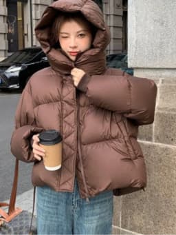 2026 New Winter  Puffer Jacket Women Fashion Hooded Down Cotton Overcoat Female Loose Casual Warm Parkas Outerwear