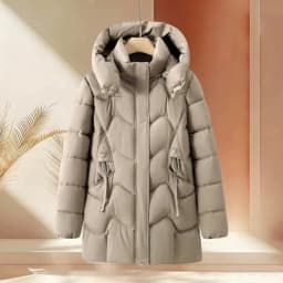 Winter Thick Hooded Puffer Coat Women Parkas XL-5XL Windproof Russian Cold Weather Snow Jacket Middle Aged Mom Outerwear Cozy