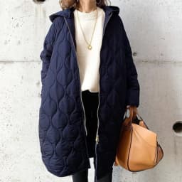 Asymmetric Cotton Jacket Women's Outerwear 4 Colors Autumn Winter Thickened Medium Length Fashionable Diamond Patterned Coat