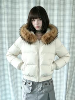 Y2K Vintage Streetwear Women Winter Parka With Faux Fur Collar Korean Fashion Warm Cotton Padded Casual Outer Jacket For Outing