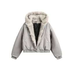 Thicken American Retro 2000s Aesthetic Jacket Women Winter Y2k Hooded Design Harajuku Coat Loose Chic Gothic Dark Outfits Parkas