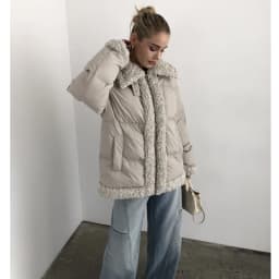 2024 Women Fashion Fur Parka Winter Jacket