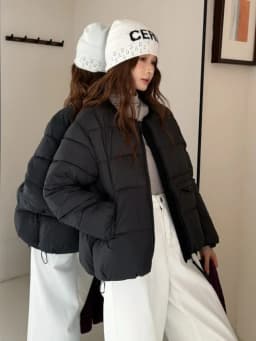 2026 Winter Women's Jacket Korean Patchwork Zipper Stylish Parkas Minimalist Versatile Coat Warm O-Neck Cotton Padded Outerwear