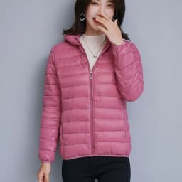 Lightweight Thin Loose Hooded Parkas Women Autumn Winter Basic Zipper Up Down Cotton Jackets Woman Long Sleeve Warm Short Parkas