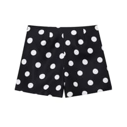 Women Fashion Polka Dot Printing Shorts Vintage High Waist Casual Loose Shorts Summer 2026 Female Holiday Short Pants