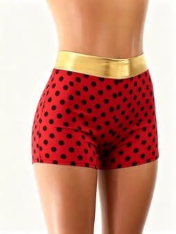 Women Blue Stars Wonder Shorts Halloween Superheroes Cospaly Bottom Costume Y2k Gothic Bottom