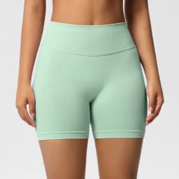 Women Shorts Low Ribbed Waist Band Yoga Shorts Seamless Scrunch Bum Workout Gym Shorts Booty Hight Stretch Running Shorts