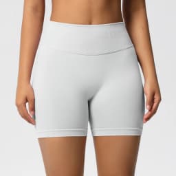Women Shorts Low Ribbed Waist Band Yoga Shorts Seamless Scrunch Bum Workout Gym Shorts Booty Hight Stretch Running Shorts